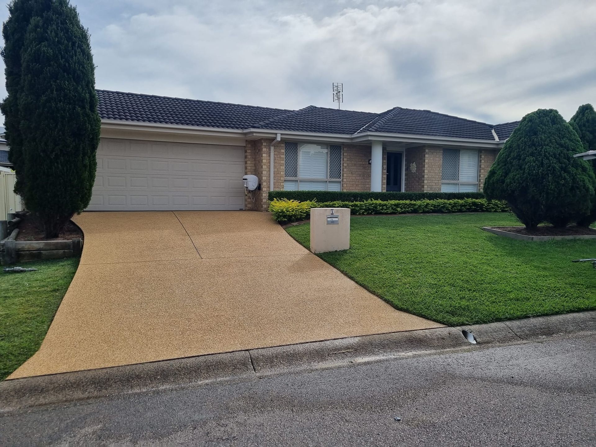 After Cleaning The Driveway — All Clean Pressure Cleaning in Valentine, NSW