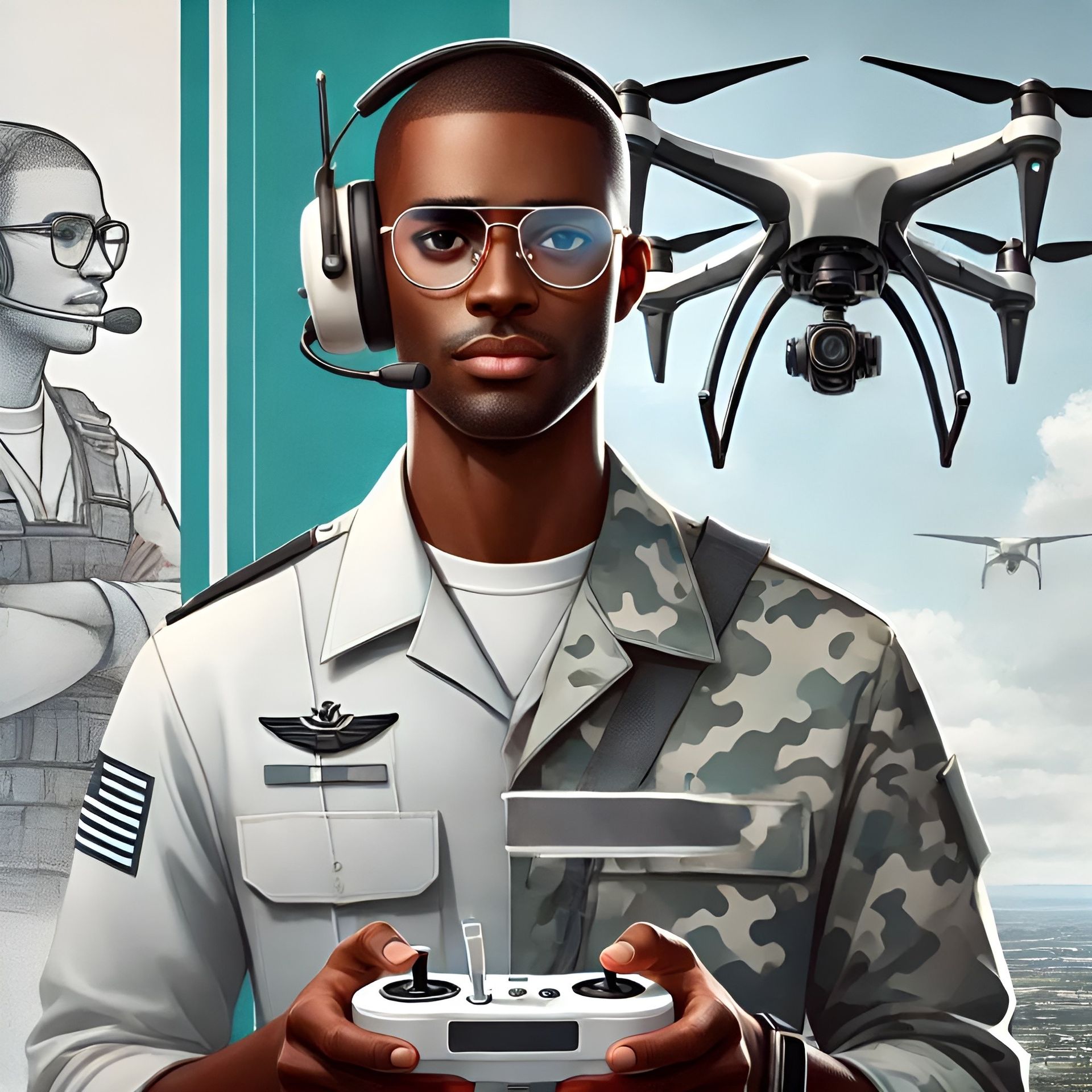 Empowering Diversity in Drone Technology: Skilled and Certified Pilot at Your Service.