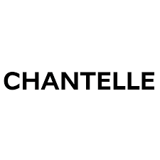 A black and white logo for chantelle on a white background.
