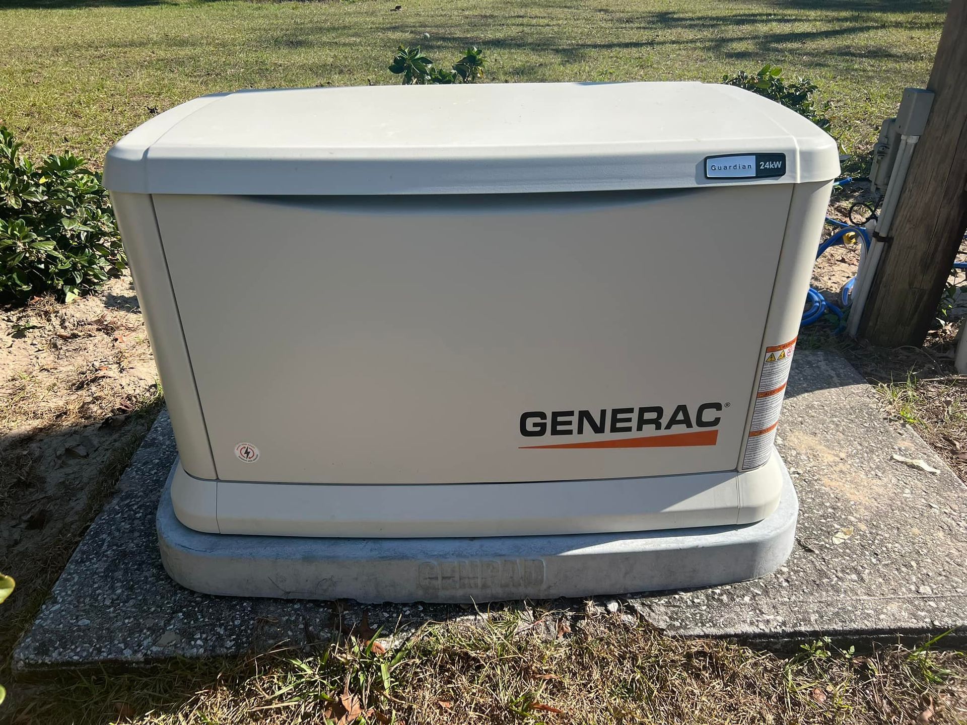 Generac Full Home Generator installed by Faulkner Electric for Hurricane Season in Tampa, FL