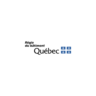 Le logo de la province de québec est sur fond blanc.