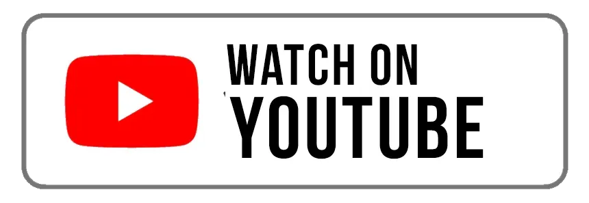 YouTube watch button with red play icon and bold black text on white background