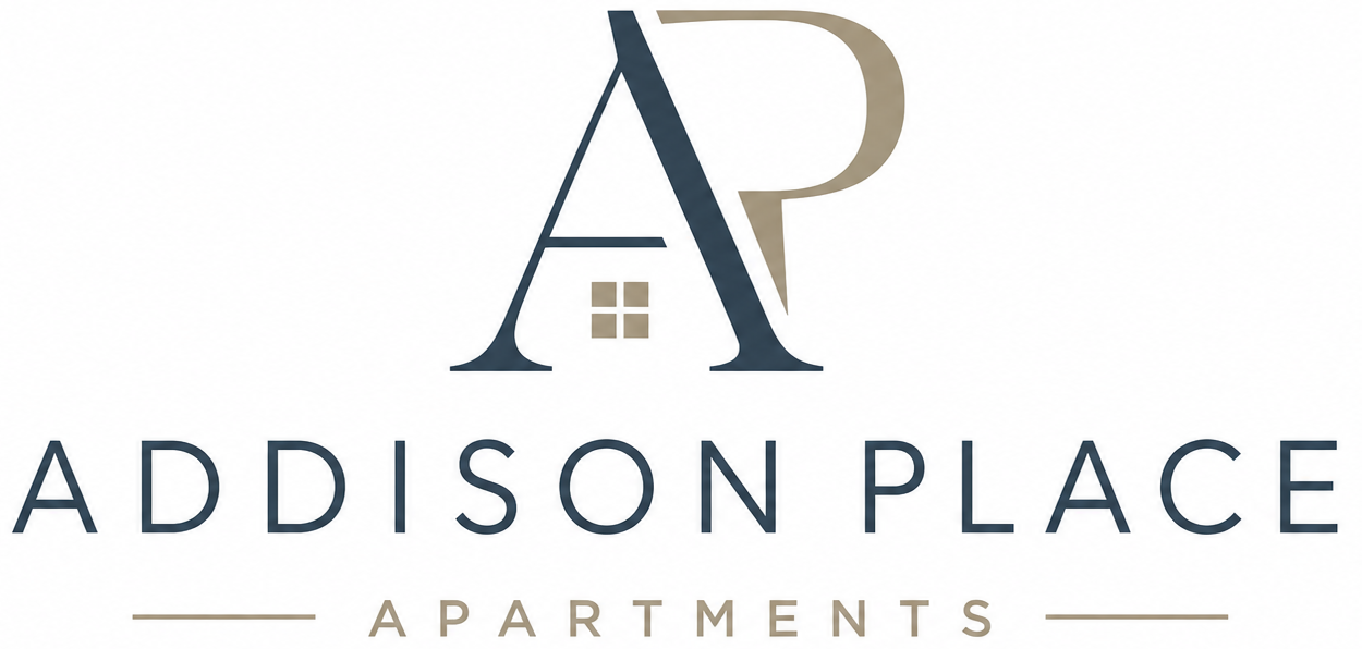 Addison Place Apartments Header Logo - Select to go home