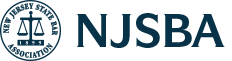 The logo for the new jersey state bar association.