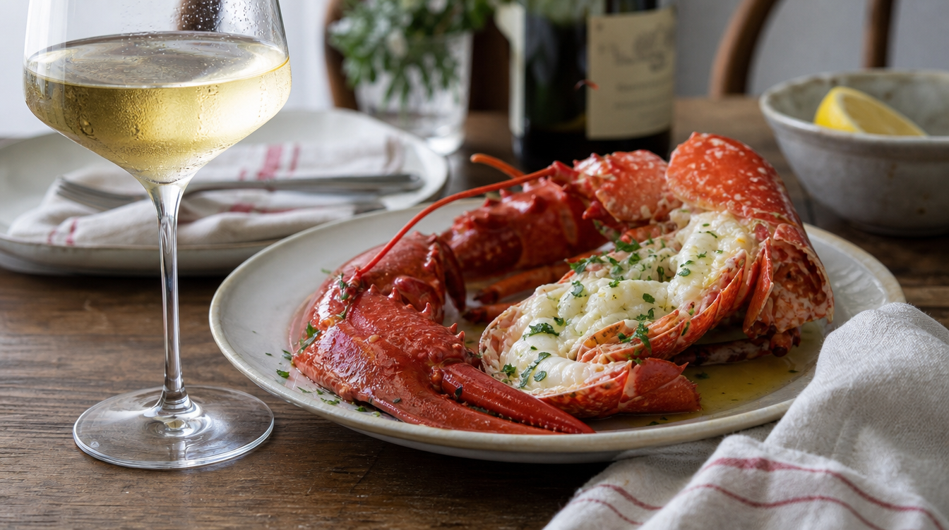 wine pair lobster holcombe market thompsons seafood fish tottenham fresh local fishmongers n17