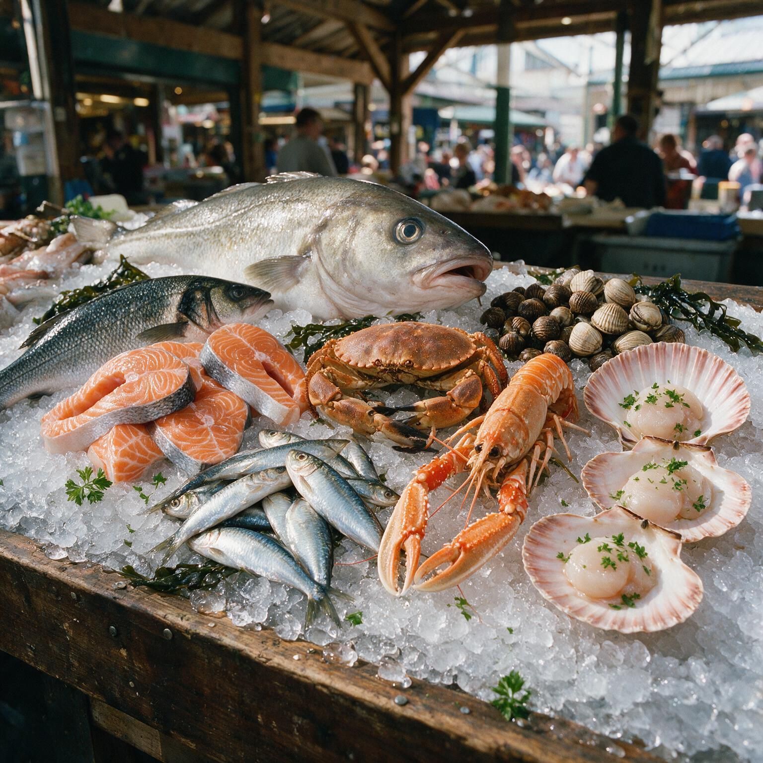 holcombe market seafood fish fishmongers