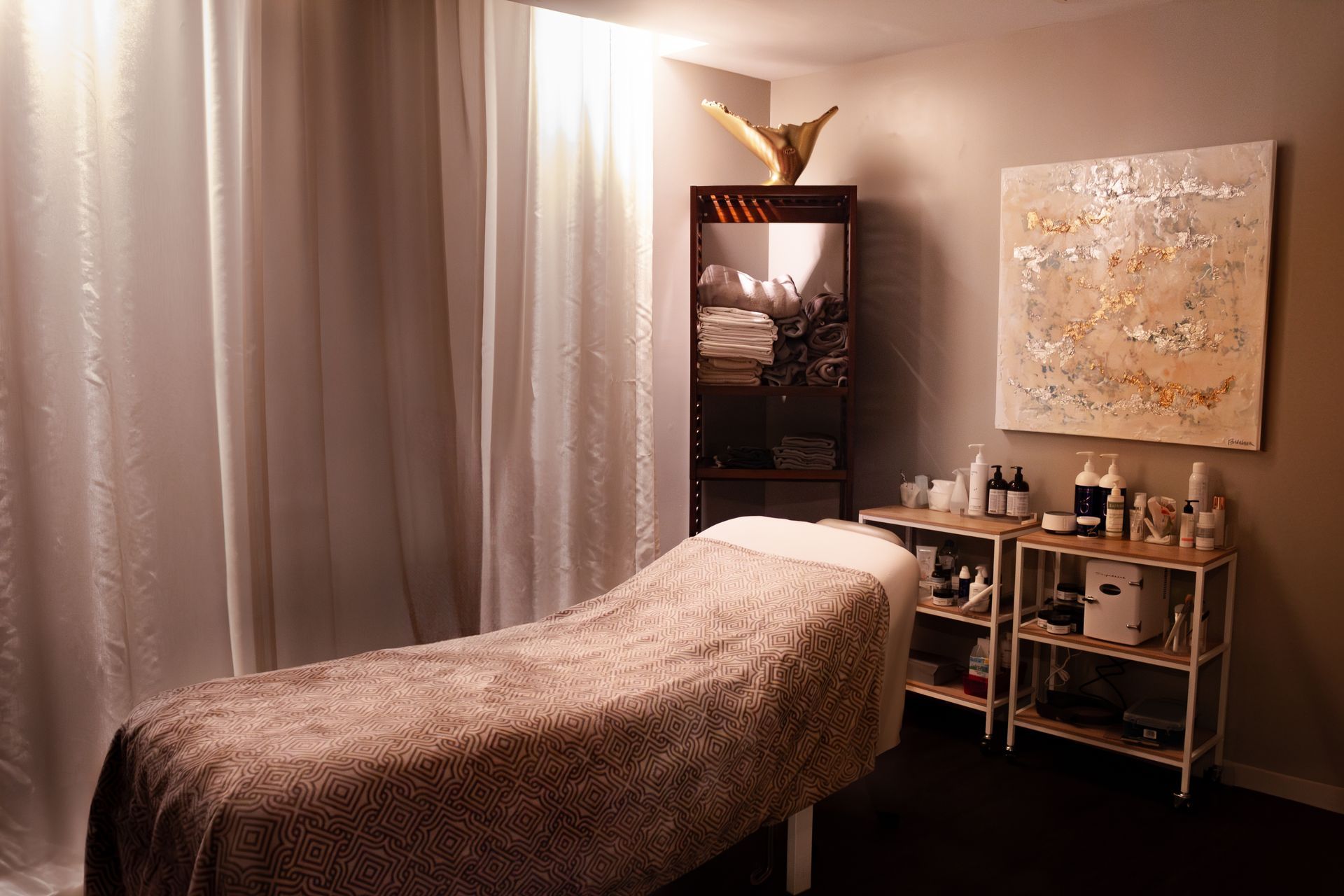 Chronos Spa facial room | Metairie and New Orleans med spa