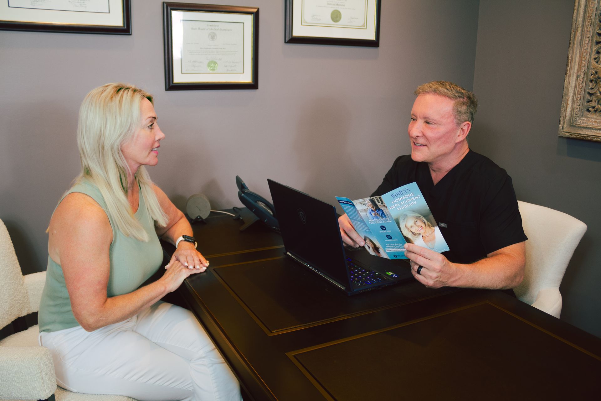 Dr. Mace Scott, hormone doctor, creates tailored solutions for hormone therapy in Metairie, LA | Chronos BHW
