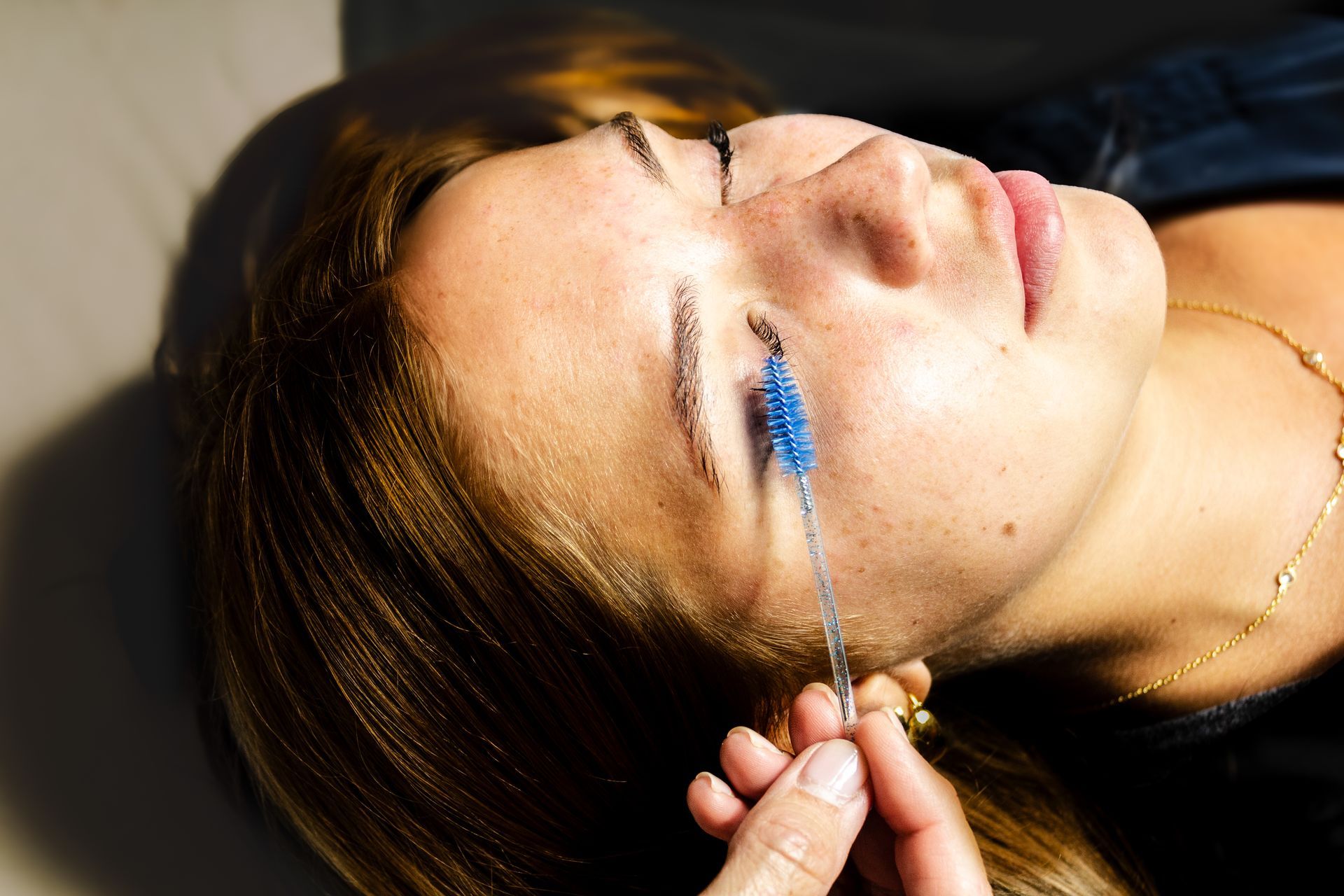 Lash lift and tint services in Metairie | Brow shaping and laminating at Chronos