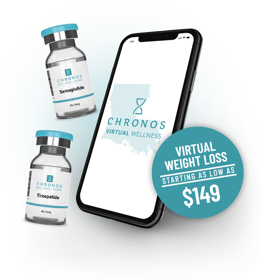Louisiana Virtual weight loss program | GLP-1 and medical weight loss telemed program | Chronos BHW