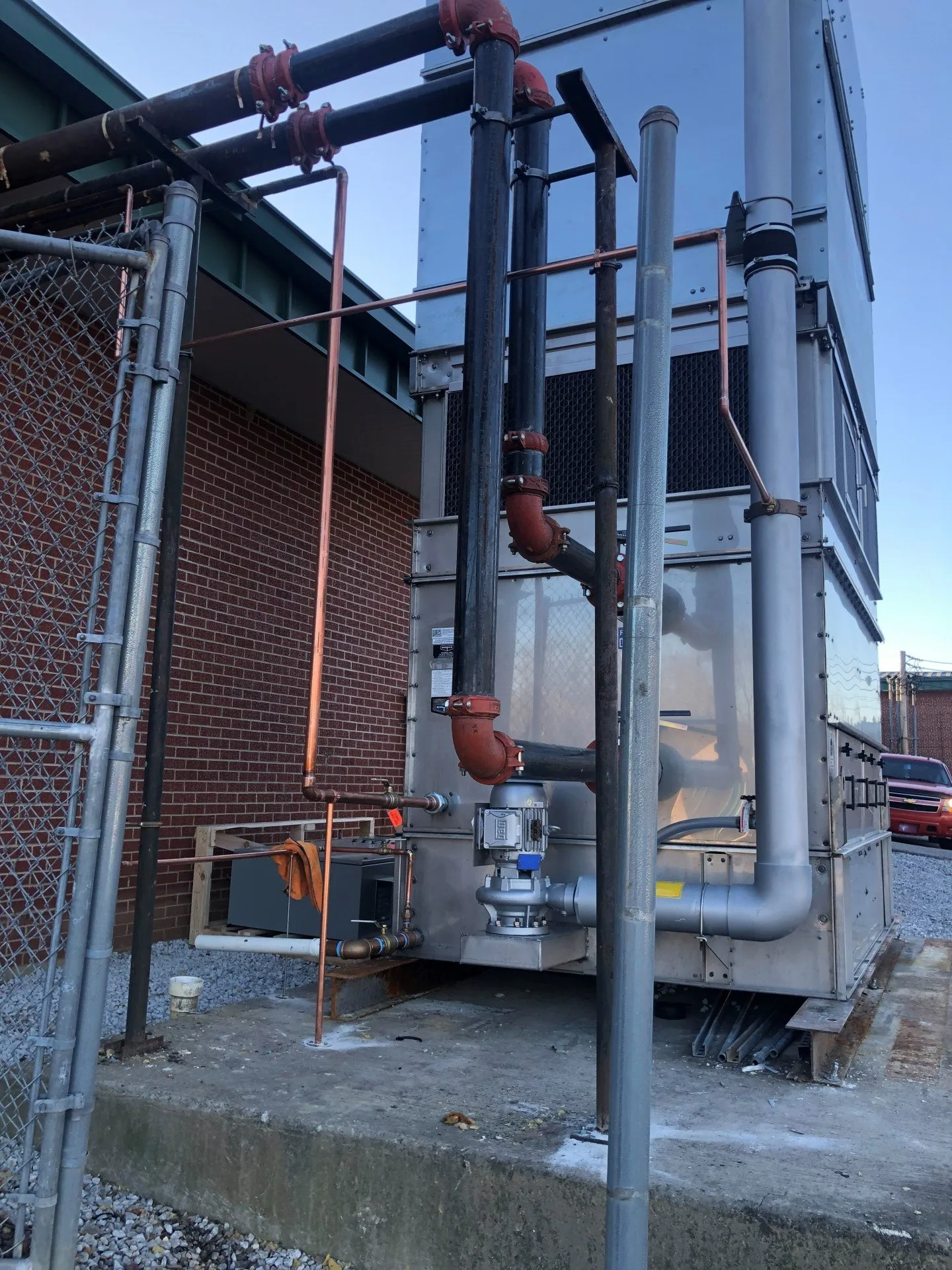 Stainless Steel Cooling Tower — Owensboro, KY — Hagerman Plumbing & Heating