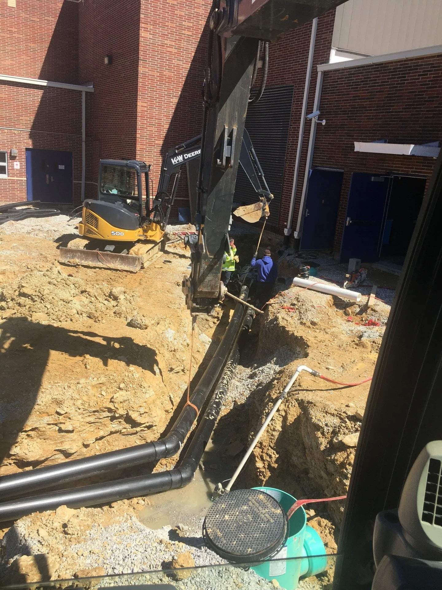 HDPE Piping Tie In — Owensboro, KY — Hagerman Plumbing & Heating