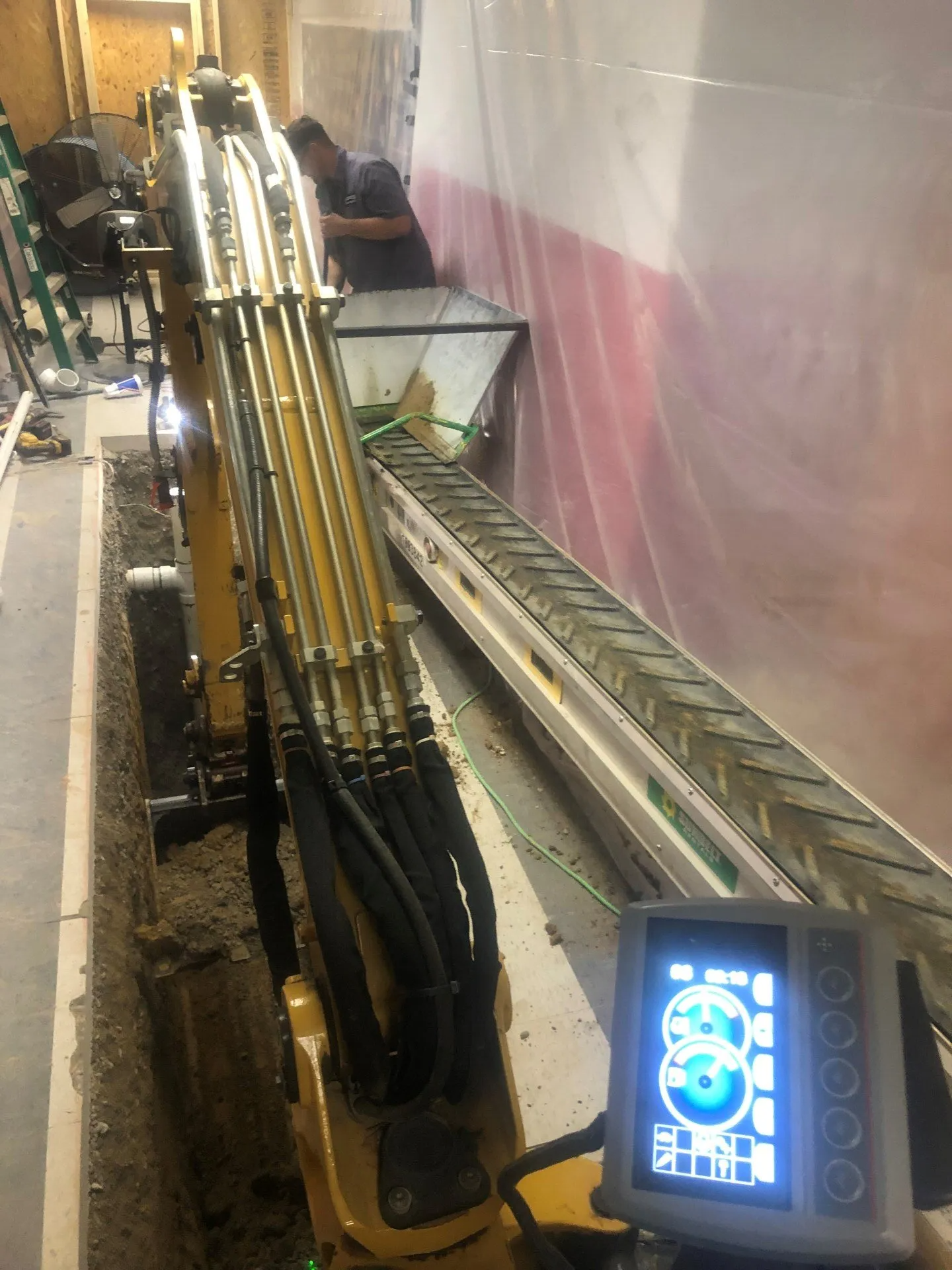Sewer Installation at Inside a School — Owensboro, KY — Hagerman Plumbing & Heating