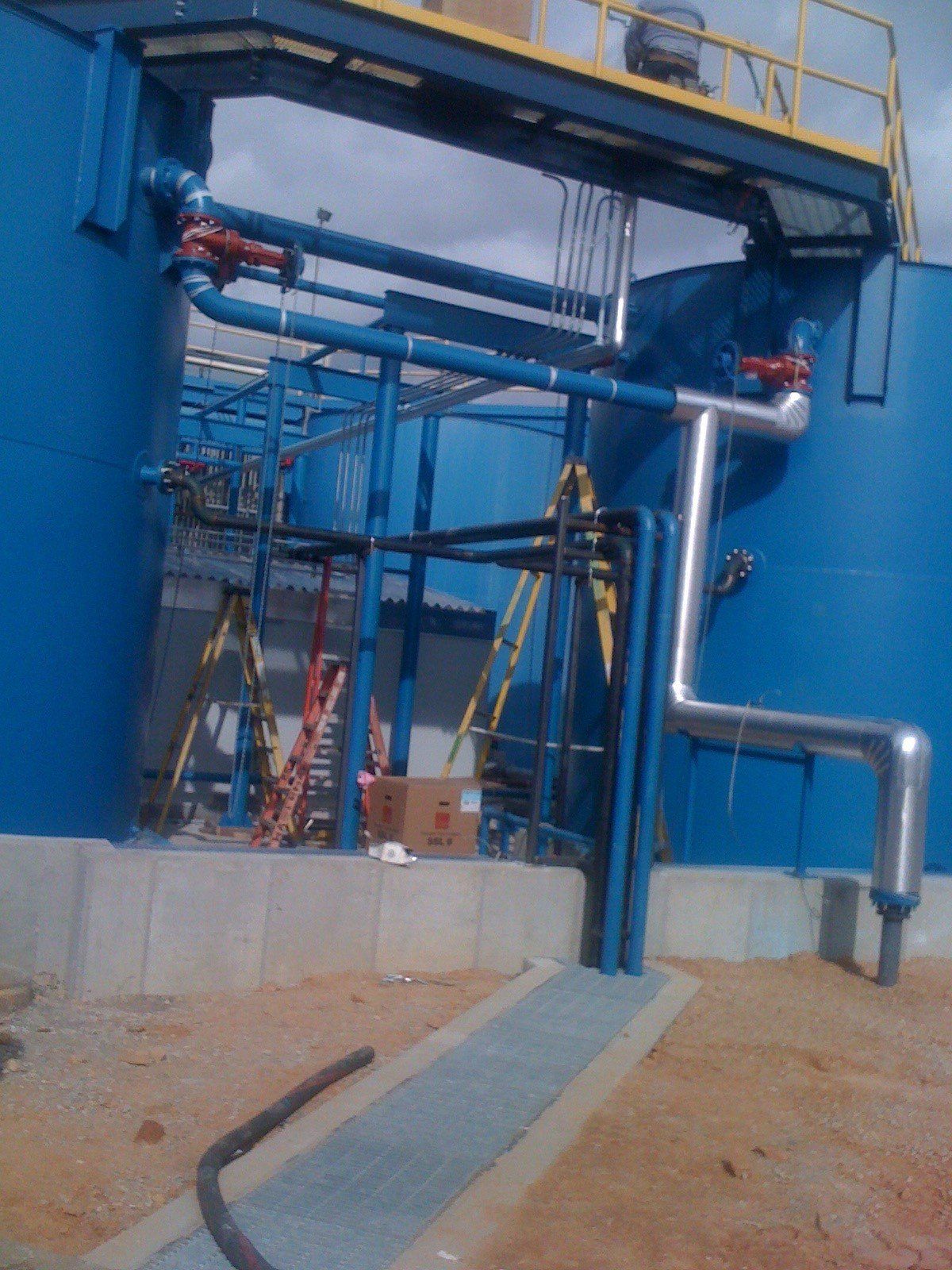 Tank Farm Piping — Owensboro, KY — Hagerman Plumbing & Heating