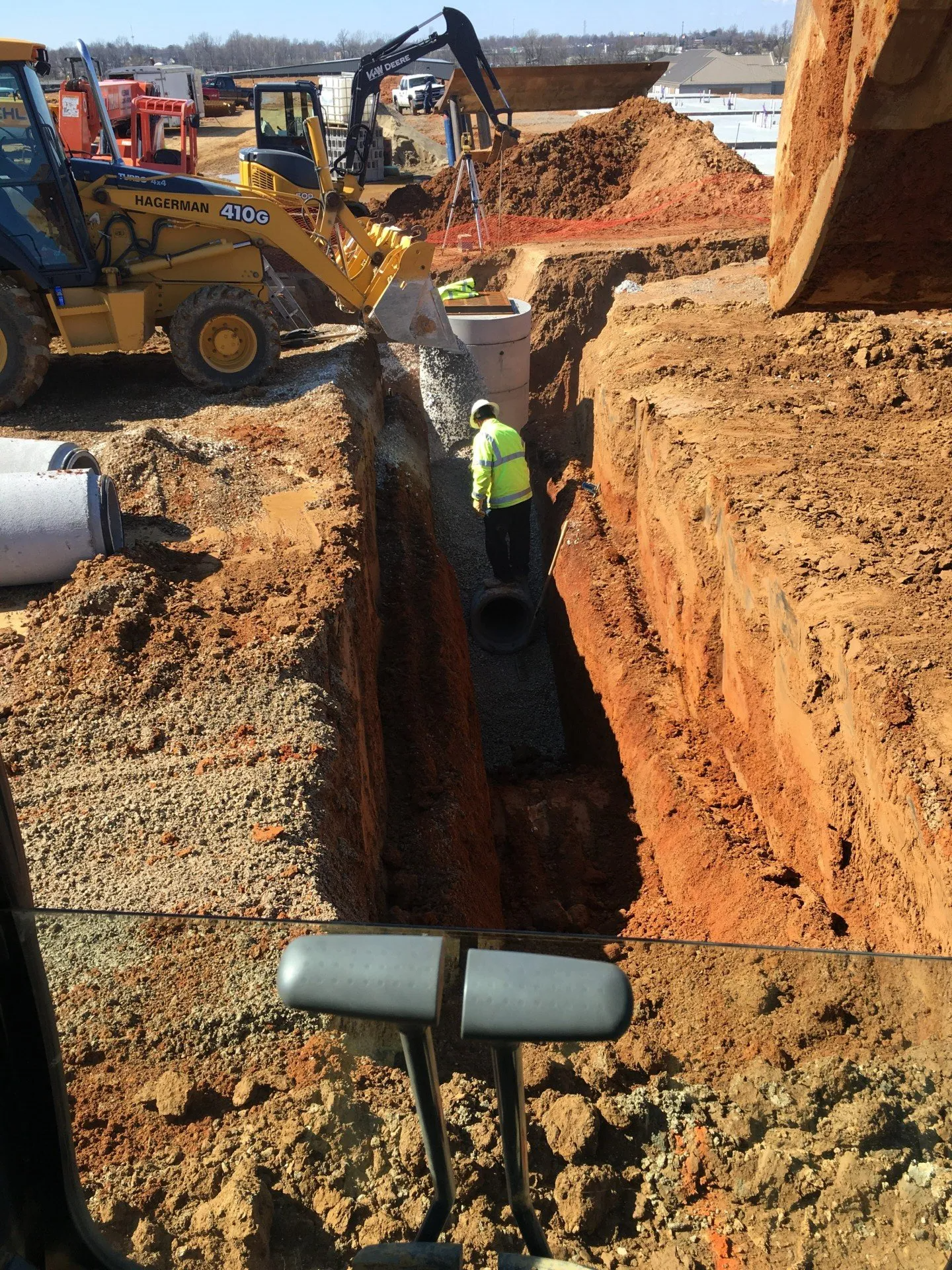 30” Rcp Storm Pipe Installation — Owensboro, KY — Hagerman Plumbing & Heating
