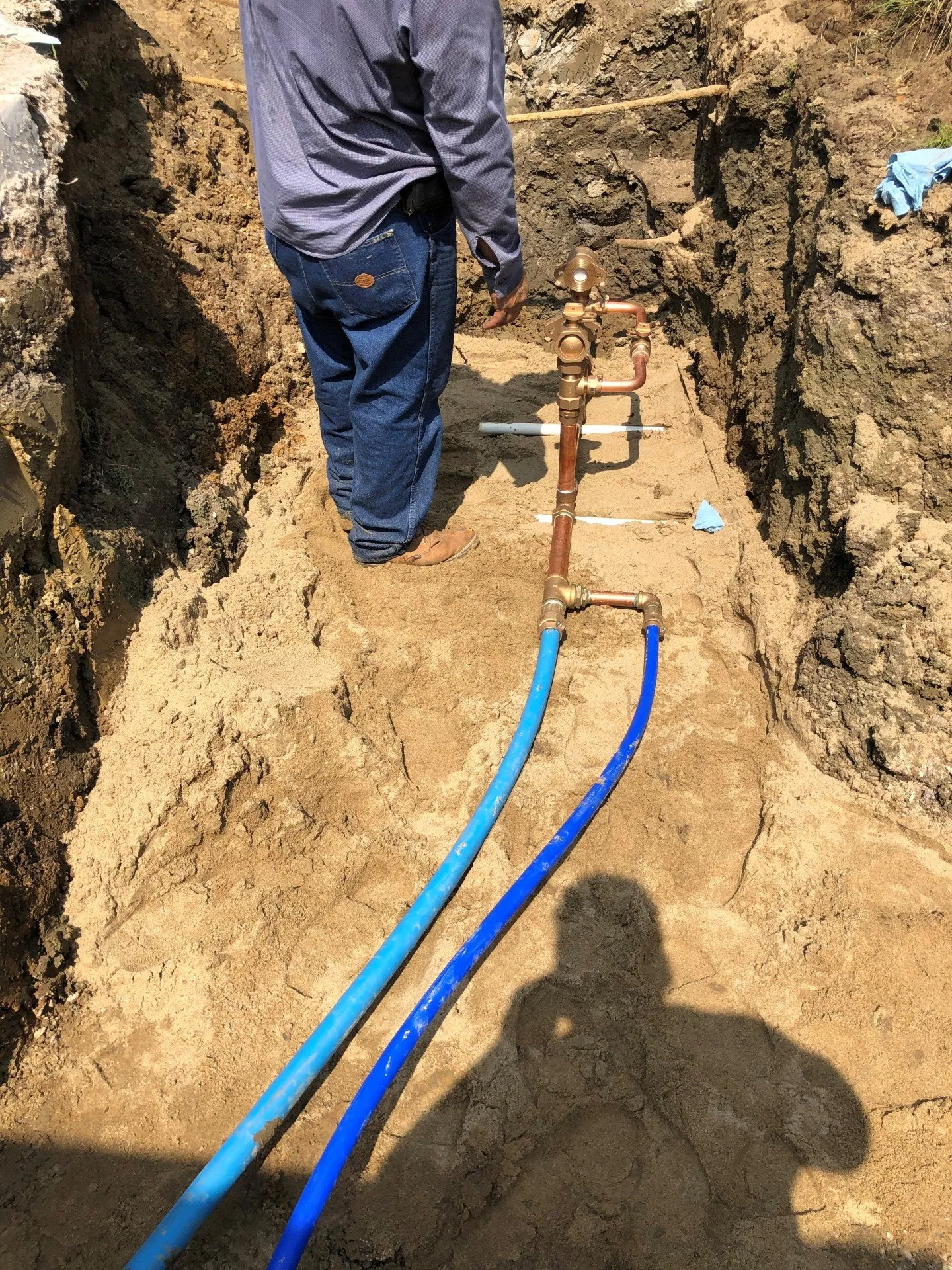 Service Lines and Meter Setter — Owensboro, KY — Hagerman Plumbing & Heating
