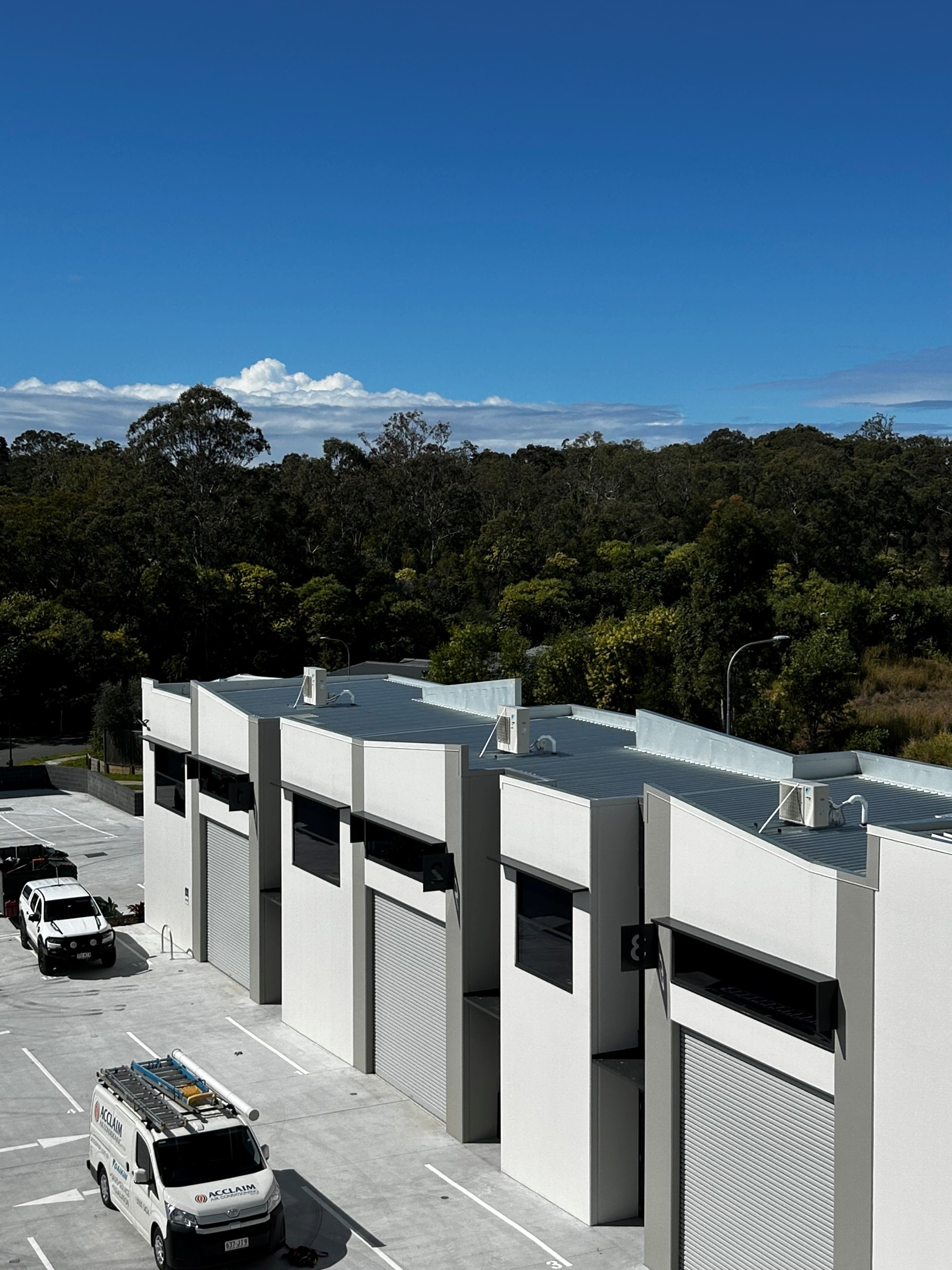 aircon installation COE Constructions at Naves