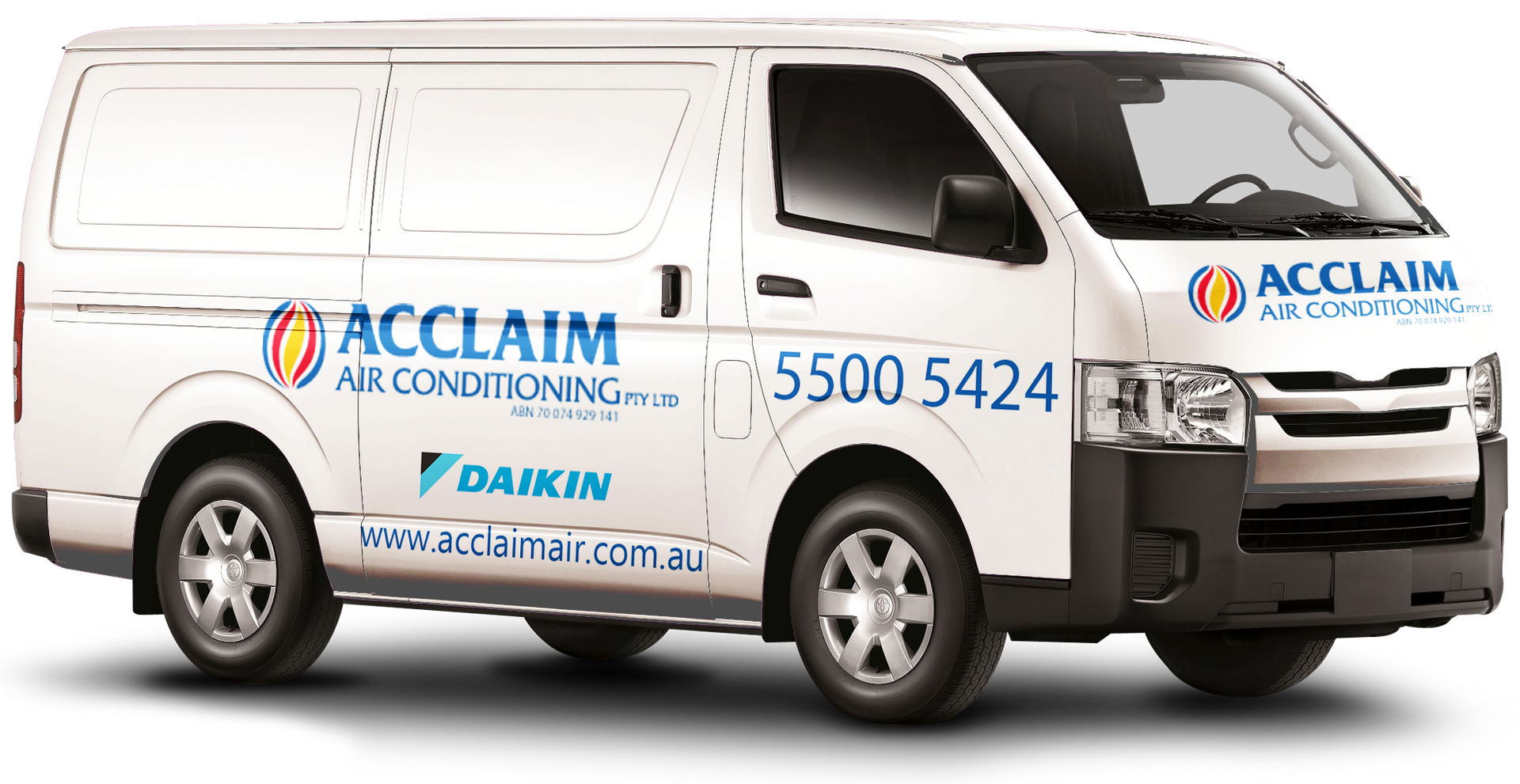Acclaim Airconditioning van