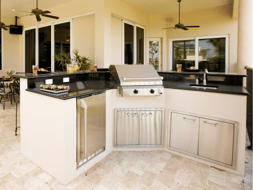 cheap outdoor kitchen installation contractor dallas texas