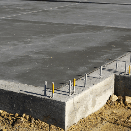 commercial concrete slab pouring dallas texas
