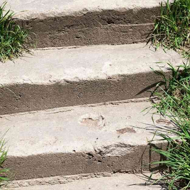 concrete step repair dallas texas