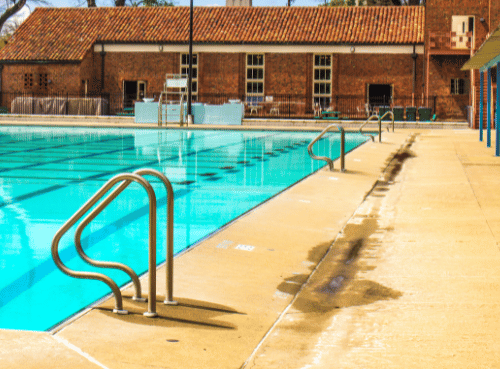 concrete pool deck sinking repair company dallas