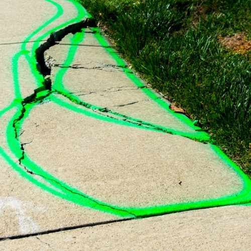 concrete sidewalk lifting repair company near me dallas texas