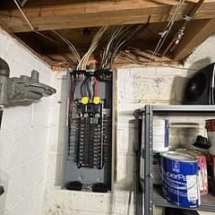 New Square D panel installed in Springfield, VA