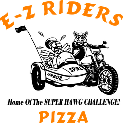 Go to homepage E-Z Riders Pizza logo - Link to homepage
