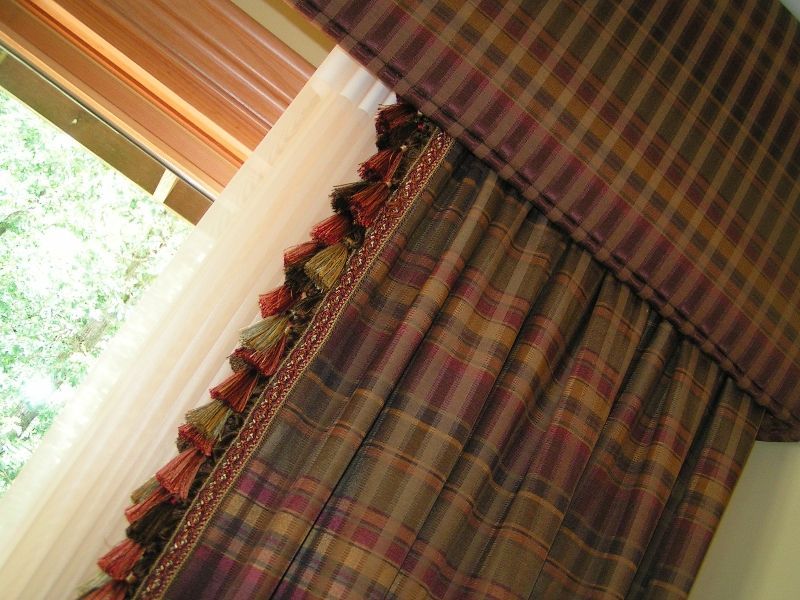 Checkered Drapery – Orange County, CA – Designing Women of OC