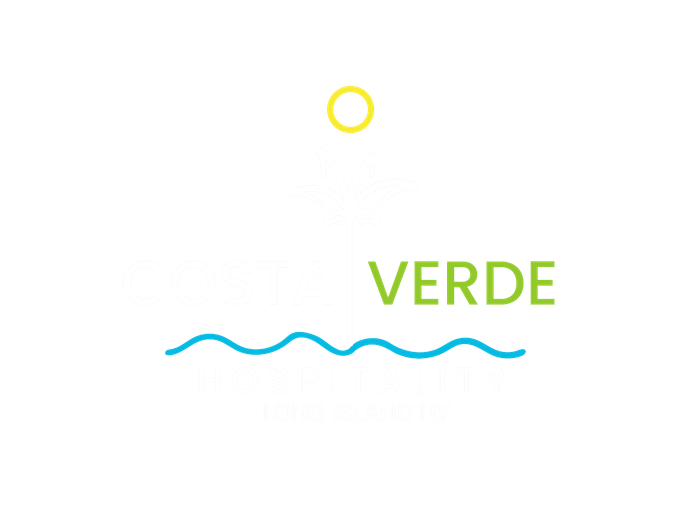 A logo for a company called verde with a sun and waves.