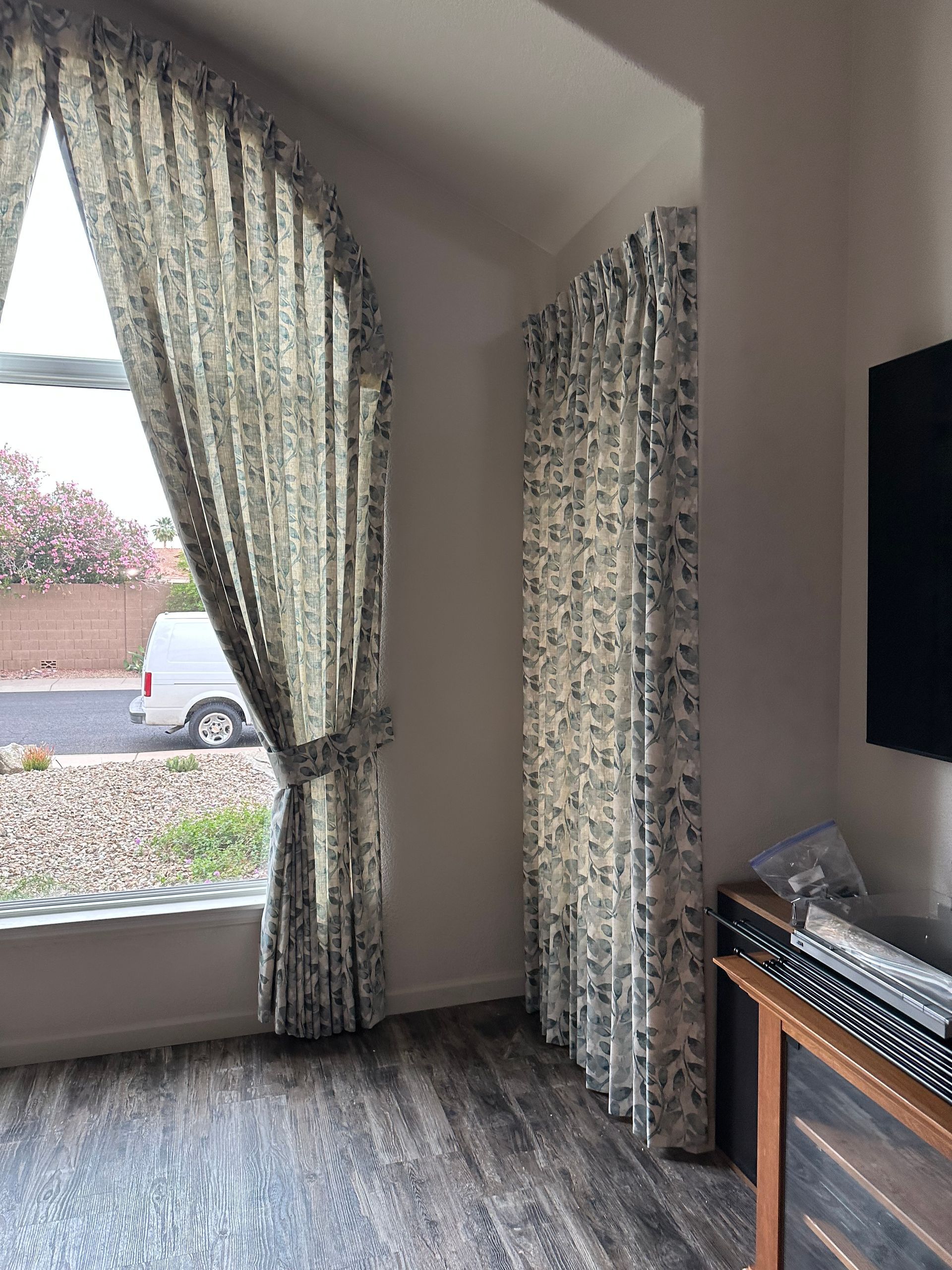 sheer textured and patterned curtains