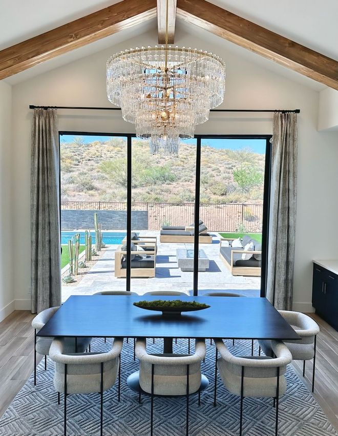 young drapes in arizona home