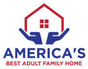 A logo for twin lake adult family home