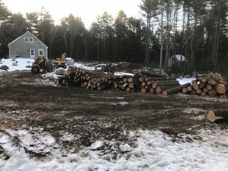 Yellow Excavator — Northwood, NH — Tasker MD Construction