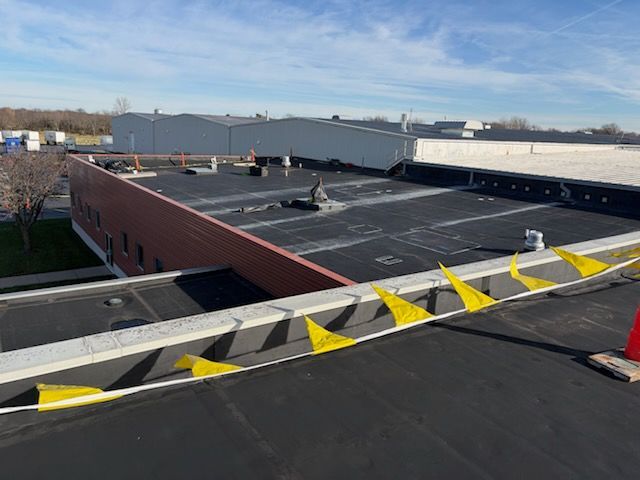 Commercial Roof Before After