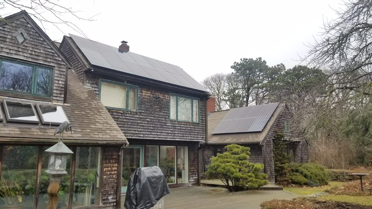 9.6kW Solar Installation in Chilmark