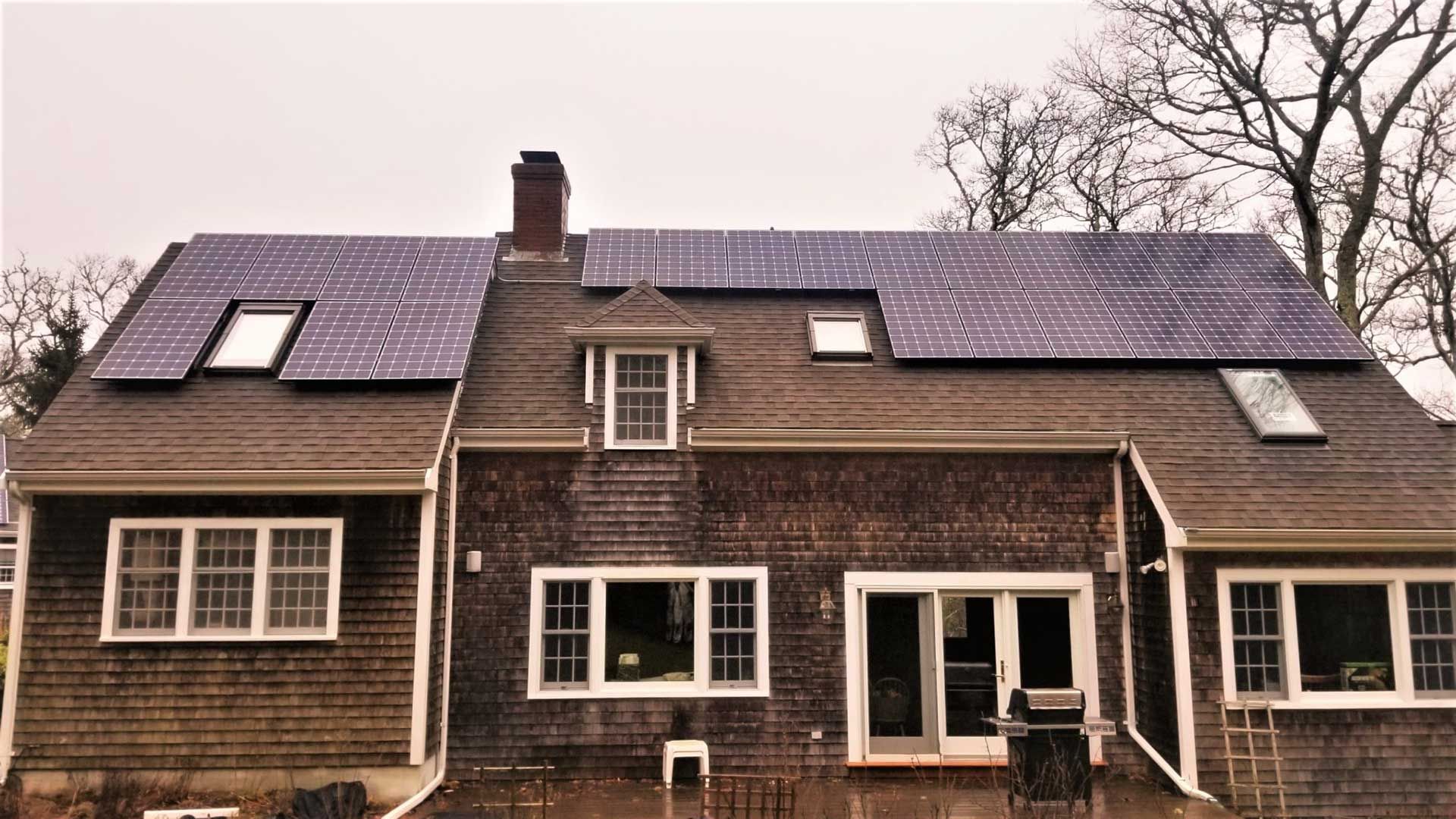 12.25kW Solar Installation in W.Tisbury