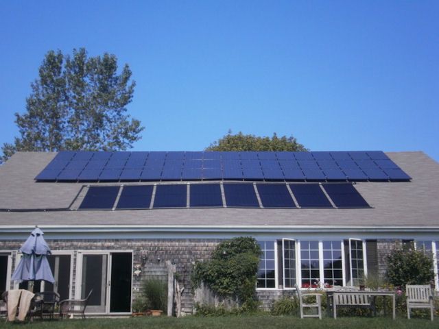 9.72kW Solar Installation in West Tisbury