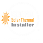 NABCEP certified solar thermal installer logo