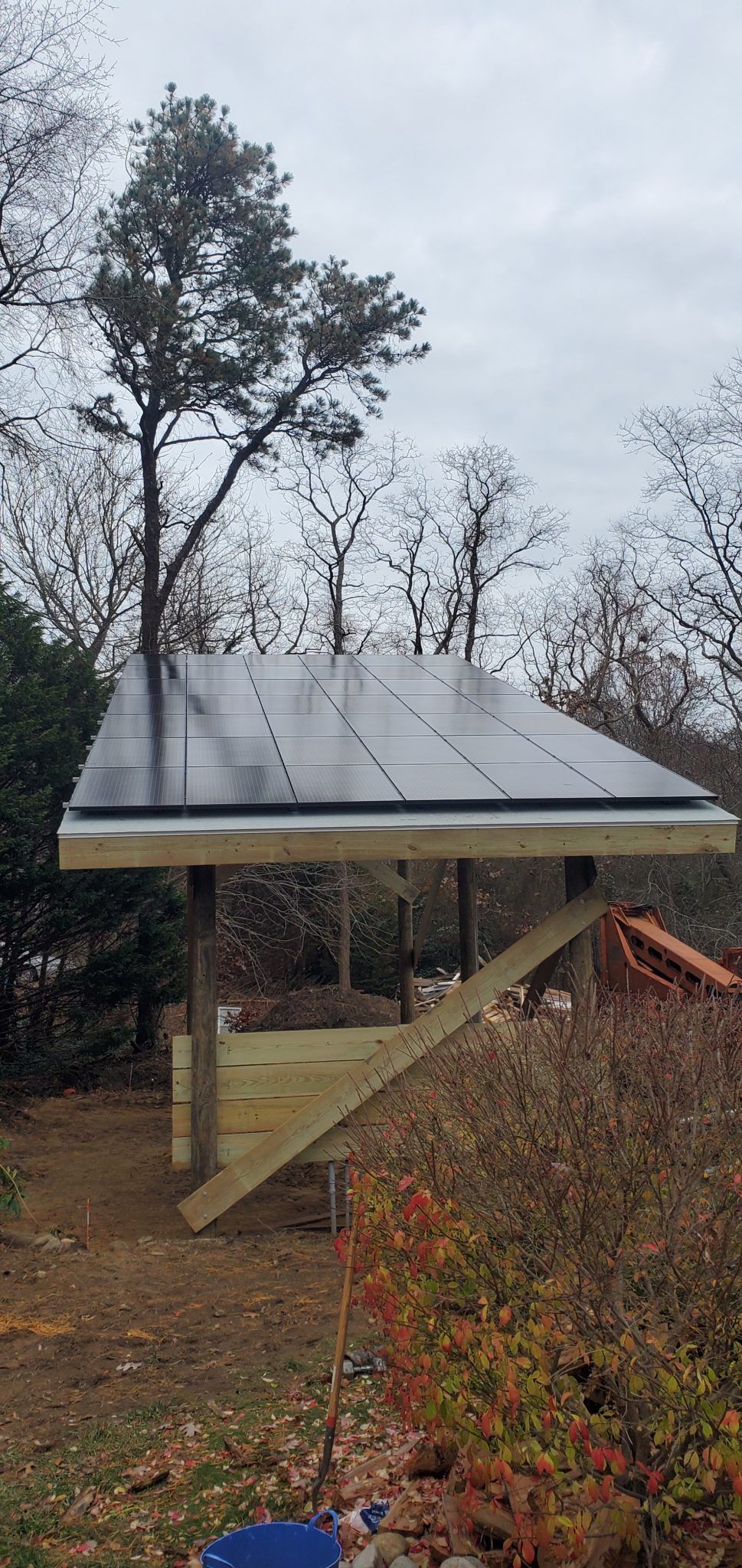 12.39kW Solar Pole Barn