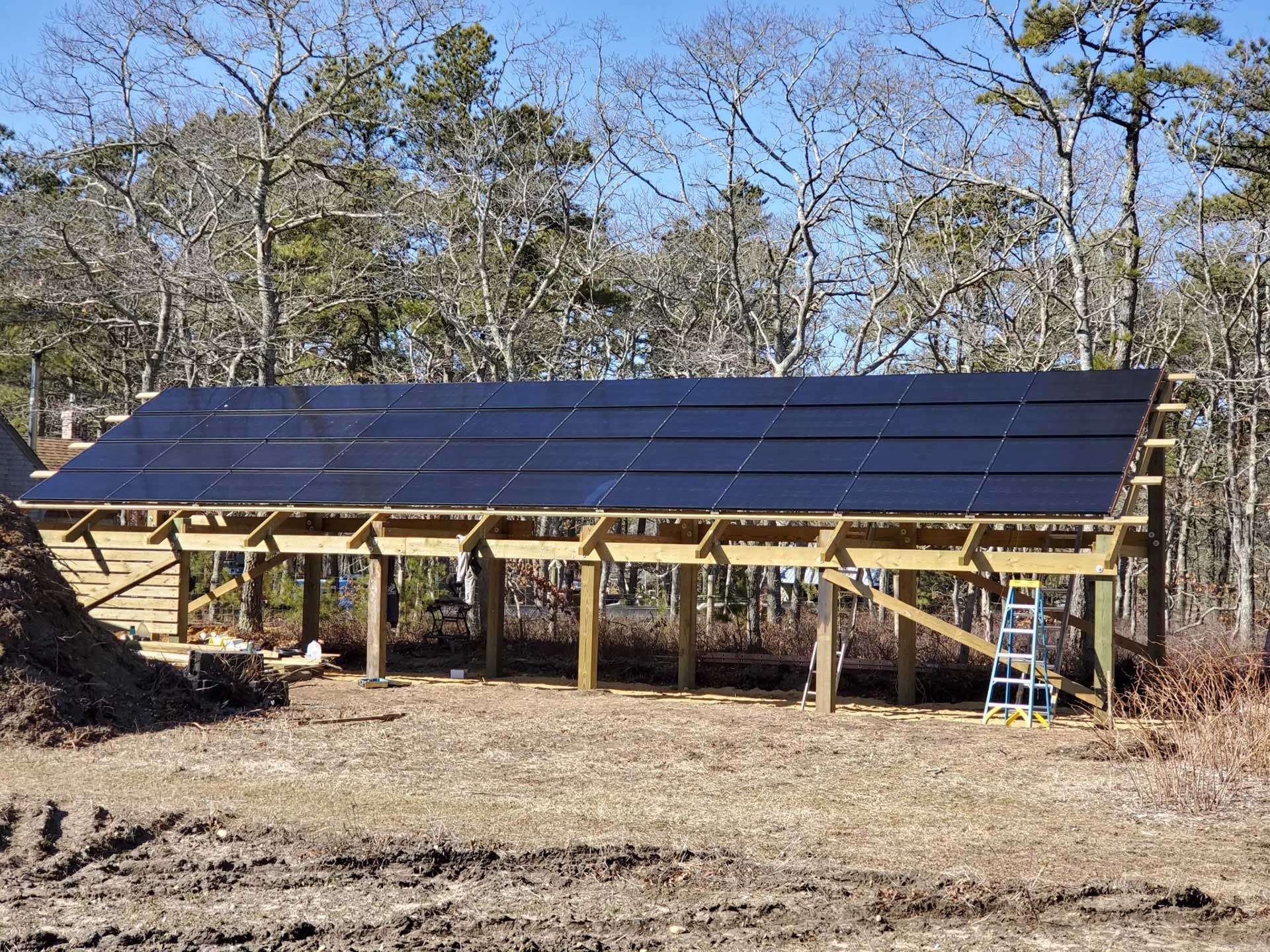 11.8kW Solar Pole Barn