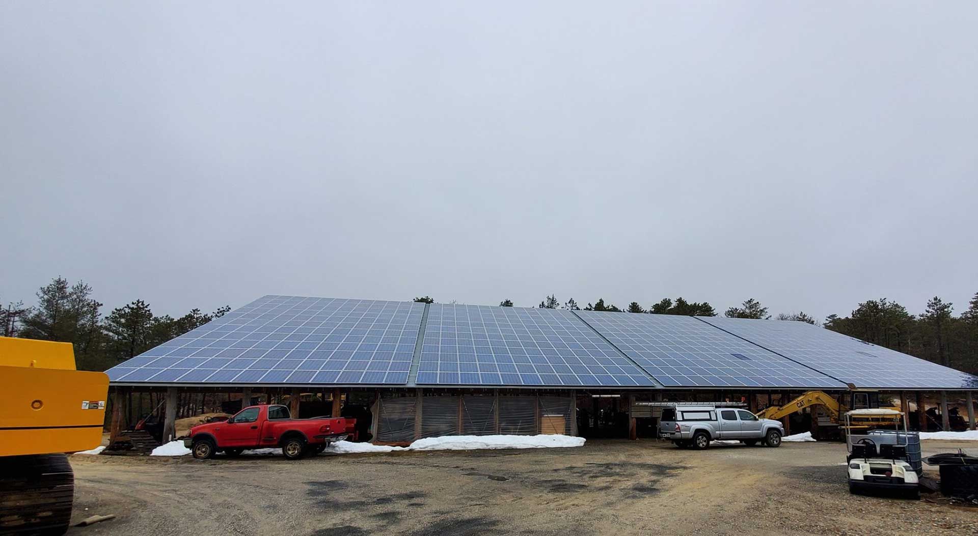 Solar Pole Barn