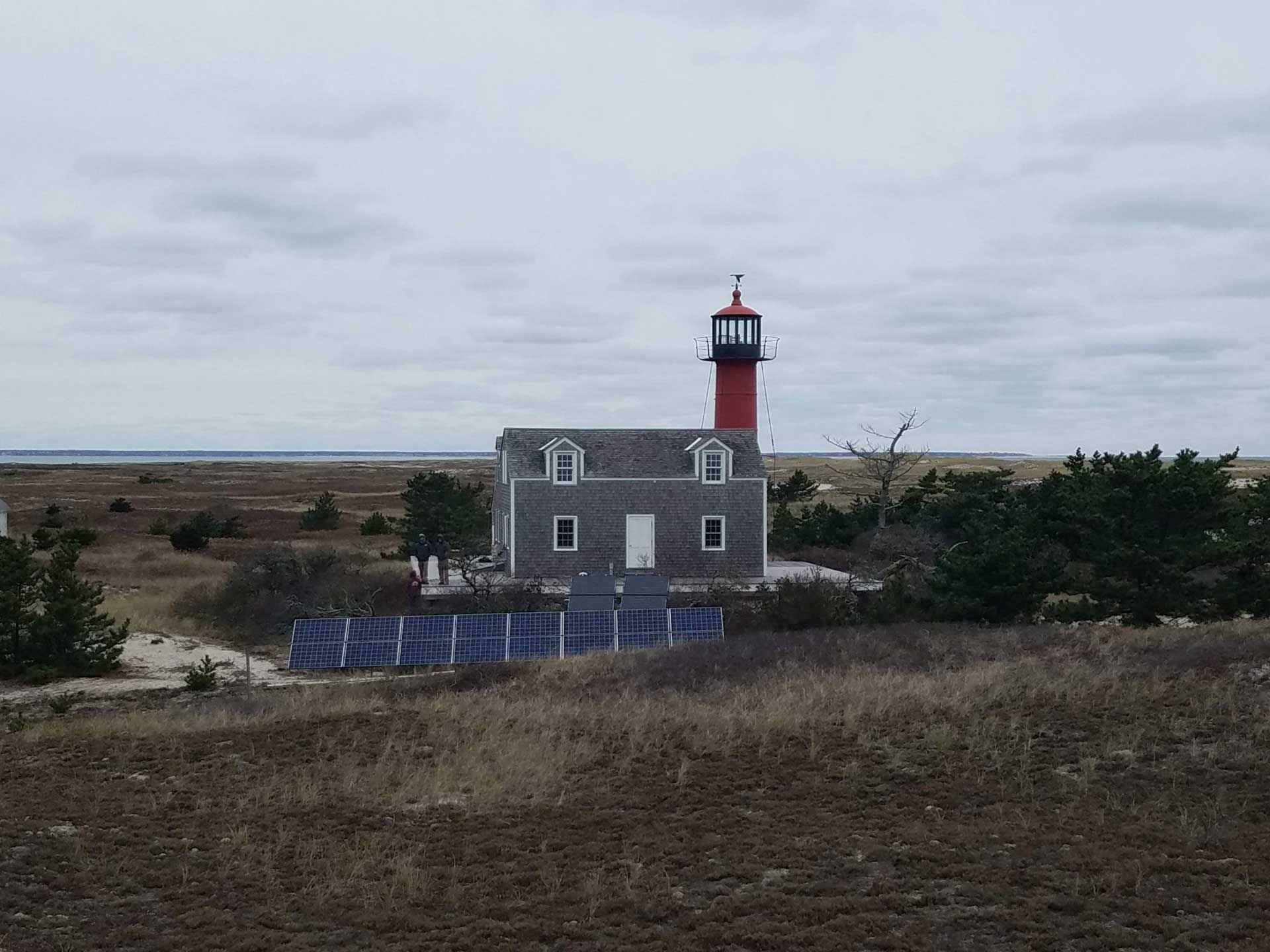 Monomoy Lighthouse Off Grid Solar Installation