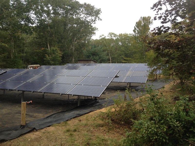 18.75kW Solar Ground Mount in West Tisbury