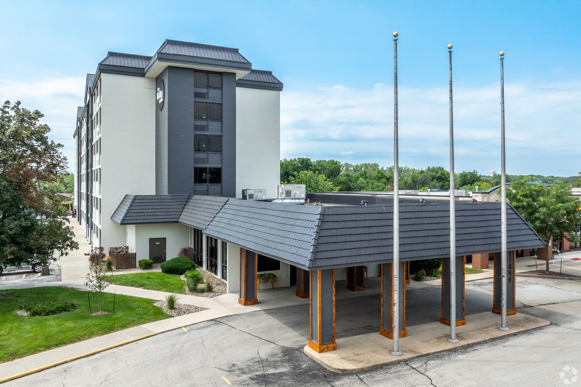 The McCoy @ 8035 Apartments For Rent Lobby Entrance