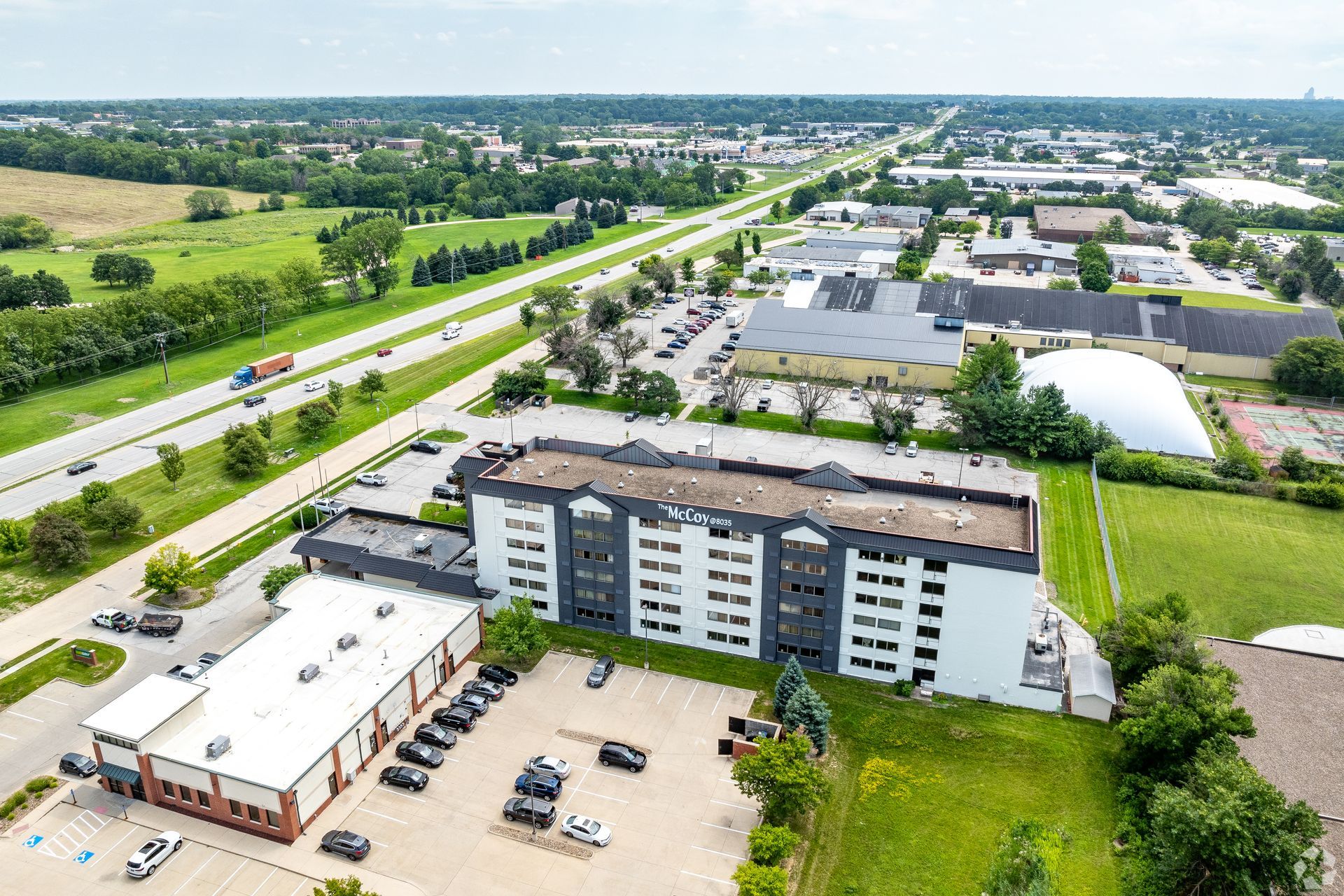 The McCoy @ 8035 Apartments For Rent Community View