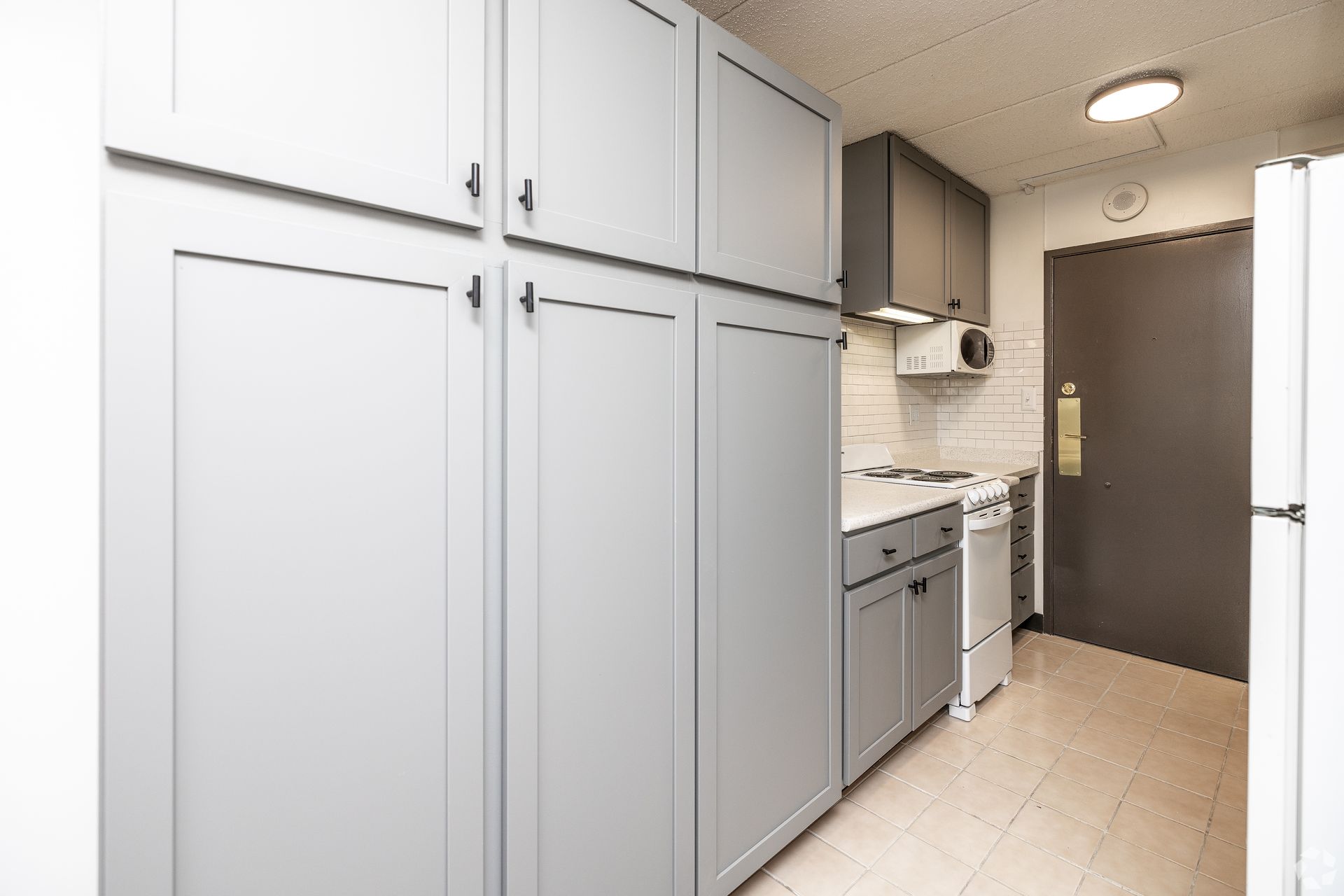 The McCoy @ 8035 Apartments For Rent New Kitchen and Ample Storage Space