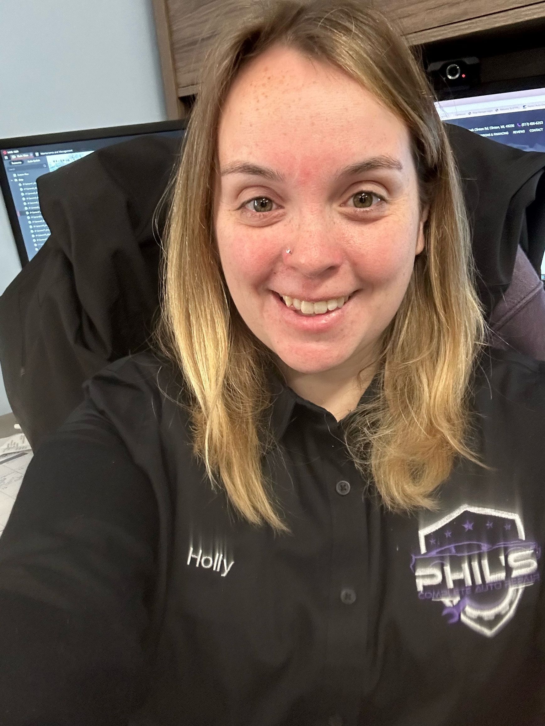 Holly Office Manager - Phil's Complete Auto Repair