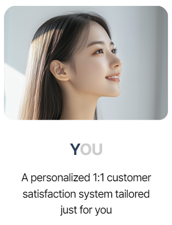YOU — a personalised 1:1 customer satisfaction system